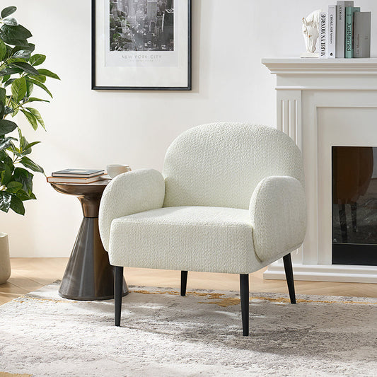 Fauteuil Abner avec Accoudoirs Courbés Ergonomiques