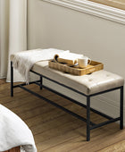 Banc en cuir végétal Johannes