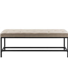 Banc en cuir végétal Johannes