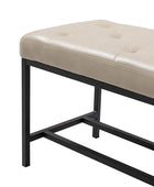 Banc en cuir végétal Johannes
