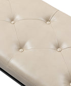 Banc en cuir végétal Johannes