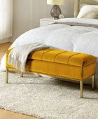 Egmund Banc de rangement Flip Top rembourré