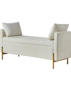 Arvid Flip Top banc de rangement rembourré