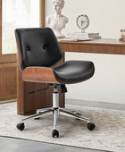 Yves - Chaise de bureau pivotante à hauteur d'assise réglable