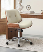 Yves - Chaise de bureau pivotante à hauteur d'assise réglable