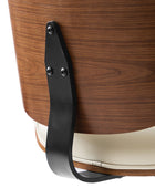 Yves - Chaise de bureau pivotante à hauteur d'assise réglable