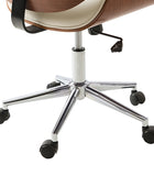 Yves - Chaise de bureau pivotante à hauteur d'assise réglable