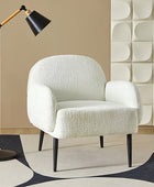 Fauteuil Abner avec Accoudoirs Courbés Ergonomiques