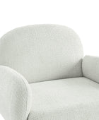 Fauteuil Abner avec Accoudoirs Courbés Ergonomiques