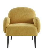 Fauteuil Abner avec Accoudoirs Courbés Ergonomiques