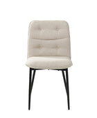 Chaise de Salle à Manger Moderne en Velours Annie (Lot de 2)