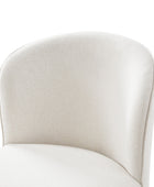 Celeste Mid-century Chaise de salle à manger à support ergonomique