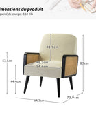 Fauteuil de canne elva