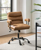 Anselm Chaise de Bureau Moderne en Similicuir