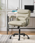 Anselm Chaise de Bureau Moderne en Similicuir