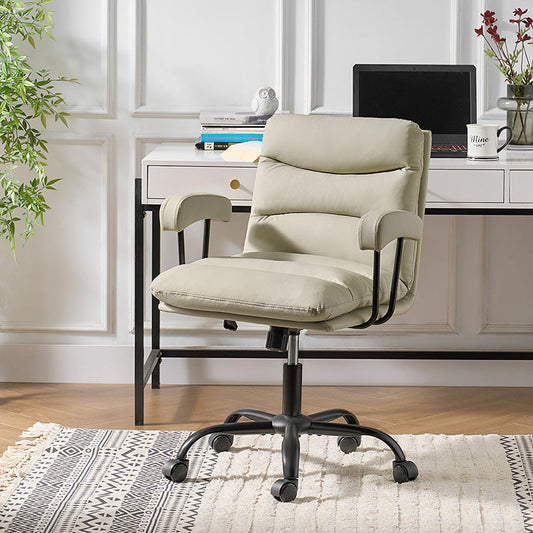 Anselm Chaise de Bureau Moderne en Similicuir