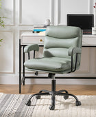 Anselm Chaise de Bureau Moderne en Similicuir