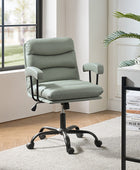 Anselm Chaise de Bureau Moderne en Similicuir