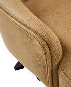 Sebastian Chaise de bureau à hauteur réglable et à confort épuré