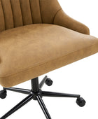 Sebastian Chaise de bureau à hauteur réglable et à confort épuré