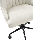 Sebastian Chaise de bureau à hauteur réglable et à confort épuré