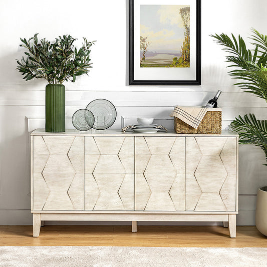 Buffet Kamu 60" : Cabinet à Chaussures Élégant pour l'Entrée