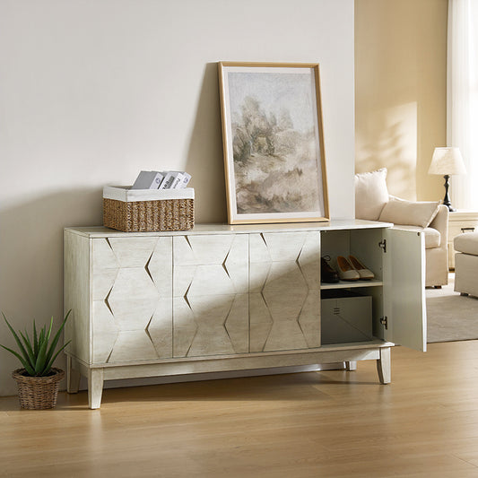 Buffet Kamu 60" : Cabinet à Chaussures Élégant pour l'Entrée