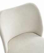 Barbara Chaise de Salle à Manger Rembourrée Moderne du Milieu du Siècle