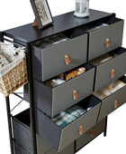 Silvia Commode de rangement à 10 tiroirs