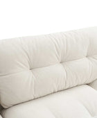 Hilario Loveseat avec ports USB-C, rangement et design touffeté