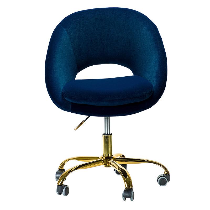 Ramona Velvet Upholstered Office Chair - Hulala Home