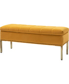 Egmund Banc de rangement Flip Top rembourré