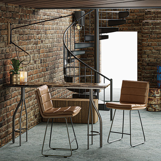 Ensemble de 2 Tabourets Frank Bar et comptoir