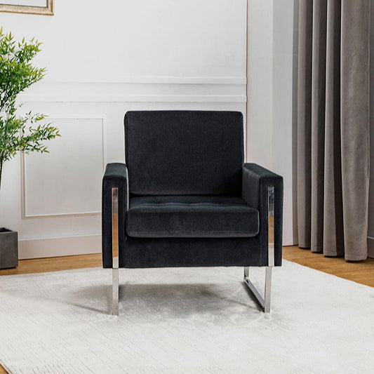 Chariclo Velvet Armchair - Hulala Home