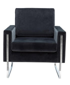 Chariclo Velvet Armchair - Hulala Home