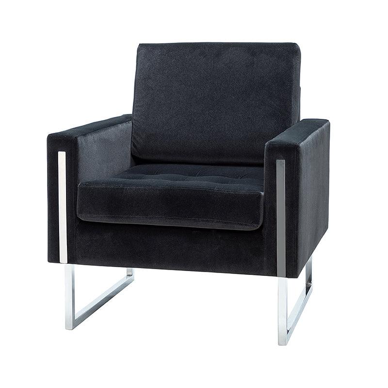 Chariclo Velvet Armchair - Hulala Home