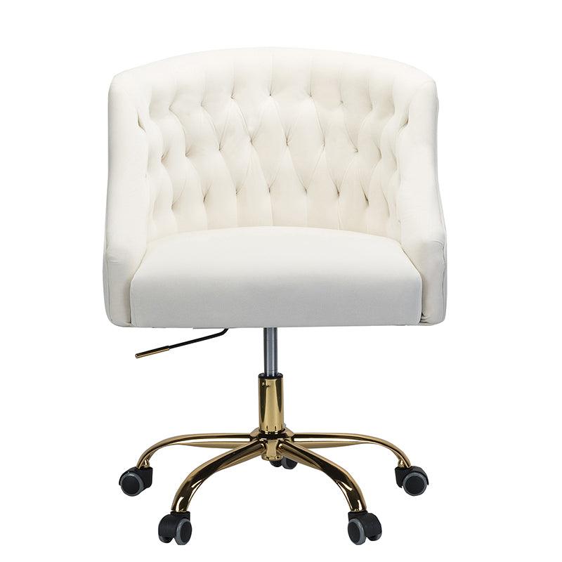 Penelope Velvet Tufted Office Chair - Hulala Home