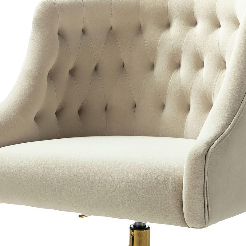 Penelope Velvet Tufted Office Chair - Hulala Home