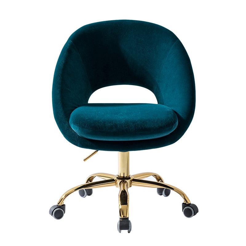 Ramona Velvet Upholstered Office Chair - Hulala Home