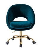 Ramona Velvet Upholstered Office Chair - Hulala Home