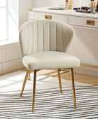 Chaises en velours aruna
