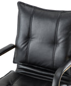 Michele chaise de Travail Pivotante et Réglable en cuir Végétalien