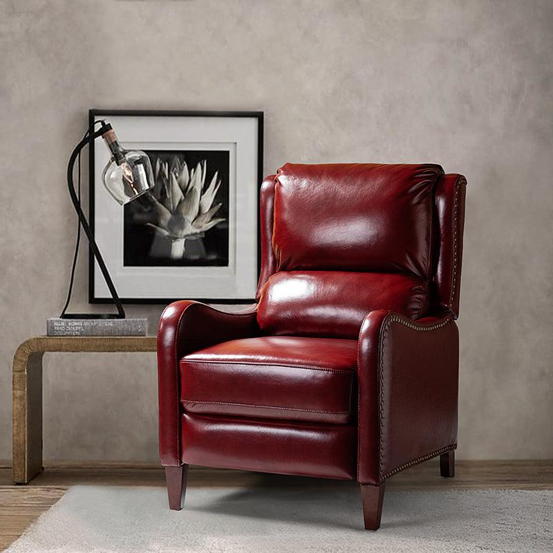 Deliat Genuine Leather Recliner - Hulala Home