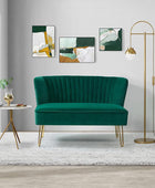 Ainhoa Velvet Loveseat with Hairpin Legs - Hulala Home