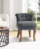 Tabouret de maquillage Moises Velvet
